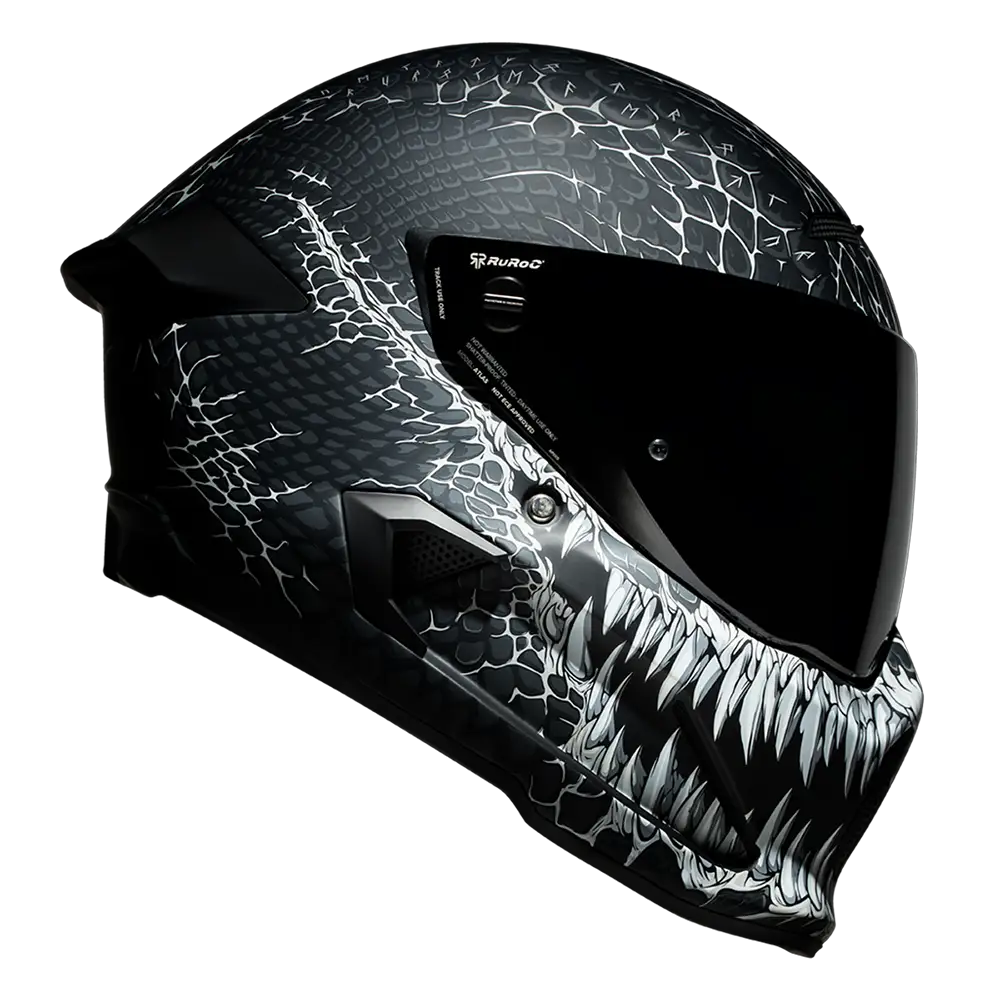 Ruroc ATLAS Carbon Jormungandr Helmet 7aftermarket Dubai UAE