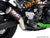 SC Project CR-T Carbon Fibre Slip-On Exhaust with stoneguard grid (without carbon fibre heat protection) for Kawasaki Z900 (2020-2024) K34B-T36CRE