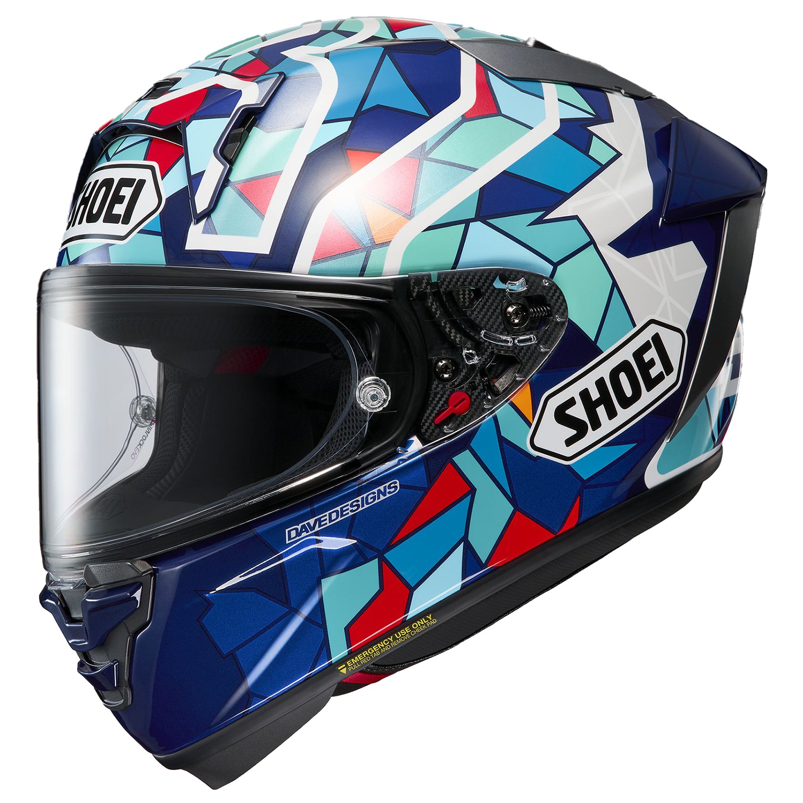 SHOEI X-Fourteen MARQUEZ AMERICA　Mサイズ SHOEI X-fourteen マルケスアメリカ レンタル