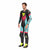 Dainese Laguna Seca 6 Perforated Leather Race Suit - One Piece (Black/Water/Fuchsia)