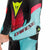 Dainese Laguna Seca 6 Perforated Leather Race Suit - One Piece (Black/Water/Fuchsia)