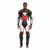 Dainese Laguna Seca 6 Perforated Leather Race Suit - One Piece (Black/White/Fluo Red)