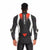 Dainese Laguna Seca 6 Perforated Leather Race Suit - One Piece (Black/White/Fluo Red)