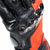 Dainese Carbon 4 Long Leather Gloves - Black/Fluo Red/White