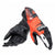 Dainese Carbon 4 Long Leather Gloves - Black/Fluo Red/White