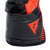 Dainese Carbon 4 Long Leather Gloves - Black/Fluo Red/White