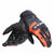 Dainese Carbon 4 Short Leather Gloves - Black/Fluo Red
