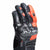 Dainese Carbon 4 Short Leather Gloves - Black/Fluo Red