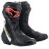 Alpinestars Supertech R Boots - Black/White/Red Fluo/Yellow Fluo
