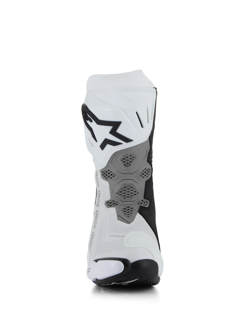 Alpinestars Supertech R Vented Boots - White Mid Gray Black