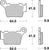 Brembo Rear Brake Pads for KTM 350 EXC-F (2012-2023) 07BB27SX | 7aftermarket Dubai UAE