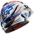 Shark Aeron-GP FIM Racing #1 Replica Zarco Signature Helmet - White/Black/Blue