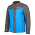 Klim Override Jacket - Asphalt - Electric Blue Lemonade