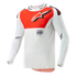 Alpinestars Supertech Ward Jersey 2024 - White/Hot Orange