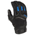 Klim Baja S4 Gloves - Black Kinetik Blue