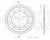 Esjot Steel Rear Sprocket for Suzuki GSX-R 1300 Hayabusa (2008-2023) | 7aftermarket Dubai UAE