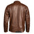 Klim Sixxer Leather Jacket - Sienna Brown | 7aftermarket Dubai UAE