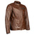 Klim Sixxer Leather Jacket - Sienna Brown | 7aftermarket Dubai UAE