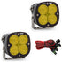 Baja Designs XL80 LED Auxiliary Light Pod Pair (Wide Cornering - Amber)