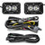 Baja Designs S2 Pro Black Flush Mount LED Light Pod Reverse Kit (Work/Scene - Clear) | 7aftermarket Dubai UAE