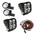 Baja Designs PowerSports Squadron Pro Horizontal Mount Light Kit for Can-Am Maverick