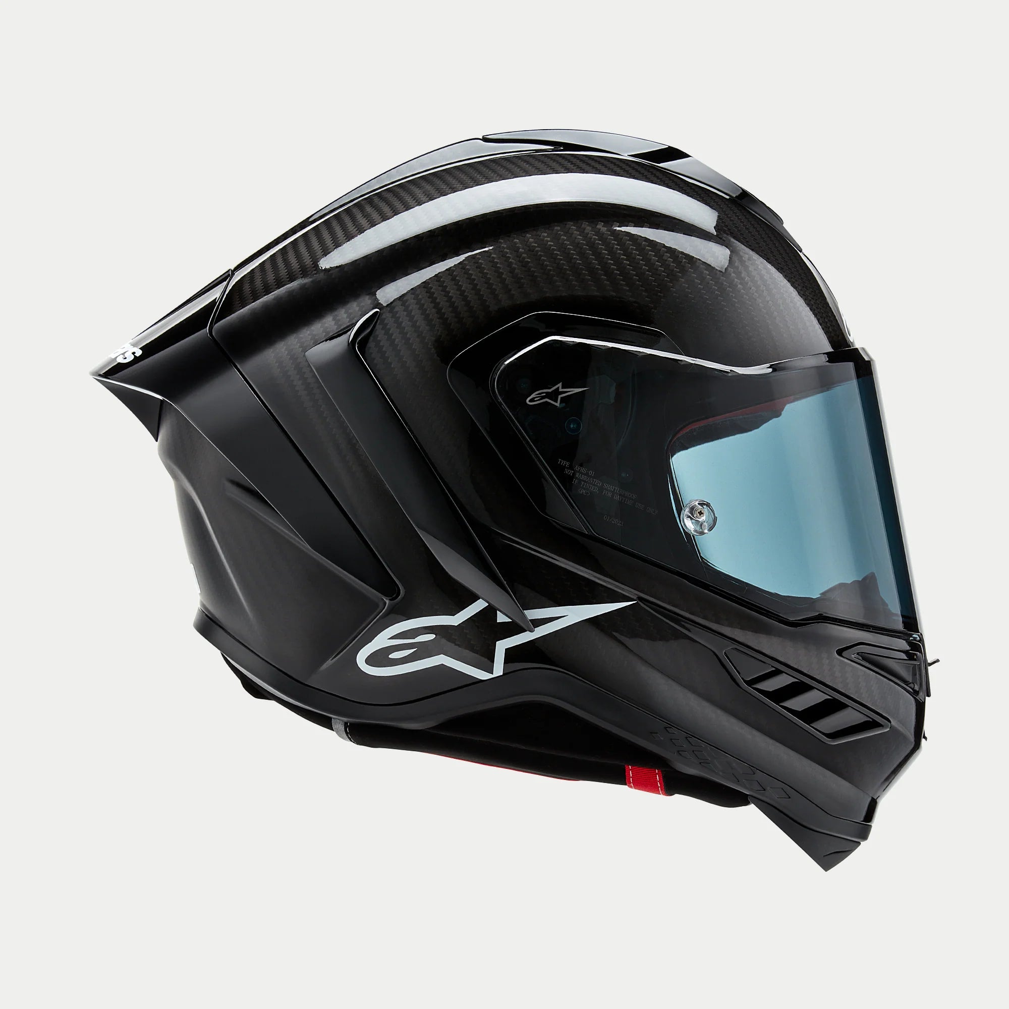 Alpinestars Supertech R10 Solid Helmet - Black Carbon Matte