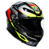AGV K6 S Erazer Helmet - Black/Red/Yellow Fluo