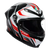 AGV K6 S Karve Helmet - Matt Black/White/Red | 7aftermarket AGV Dubai UAE 
