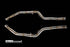 BlackBoost Catless Downpipes for Mercedes-Benz CLS63 AMG (218)