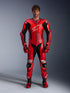 Alpinestars GP Plus V4 Sprint 1-Piece Leather Suit - Red Fluo Mid Red White
