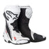 Alpinestars Kushitani Supertech R2 ProtoCore Leather Vented Boots - White Black