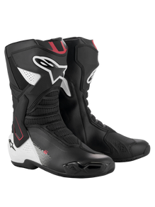 Alpinestars SMX-6 V3 Boots Black/White/Red Graphic