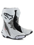 Alpinestars Supertech R Vented Boots - White Mid Gray Black