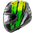 Arai RX-7V Evo Blade Yellow Helmet