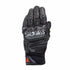 Dainese Carbon 4 Short Leather Gloves - Black/Black