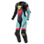 Dainese Laguna Seca 6 Perforated Leather Race Suit - One Piece (Black/Water/Fuchsia) | 7aftermarket Dainese Dubai UAE