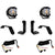 Baja Designs LP4 Pro Bumper Light Kit for Jeep Gladiator JT (2020-2022) | 7aftermarket Dubai UAE