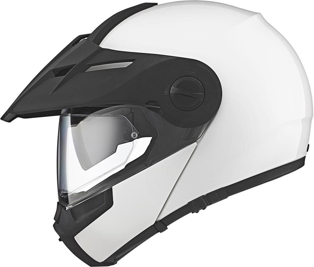 Schuberth E1 Gloss White Adventure Helmet 7aftermarket Dubai UAE