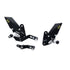LighTech Adjustable Rearsets with Fixed Foot Pegs for Yamaha XSR900 GP (2021-2024)