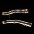 BlackBoost Catless Downpipes for Mercedes-Benz C43 AMG (W205/C205) M276 3.0L V8 BiTurbo (2015-2021)