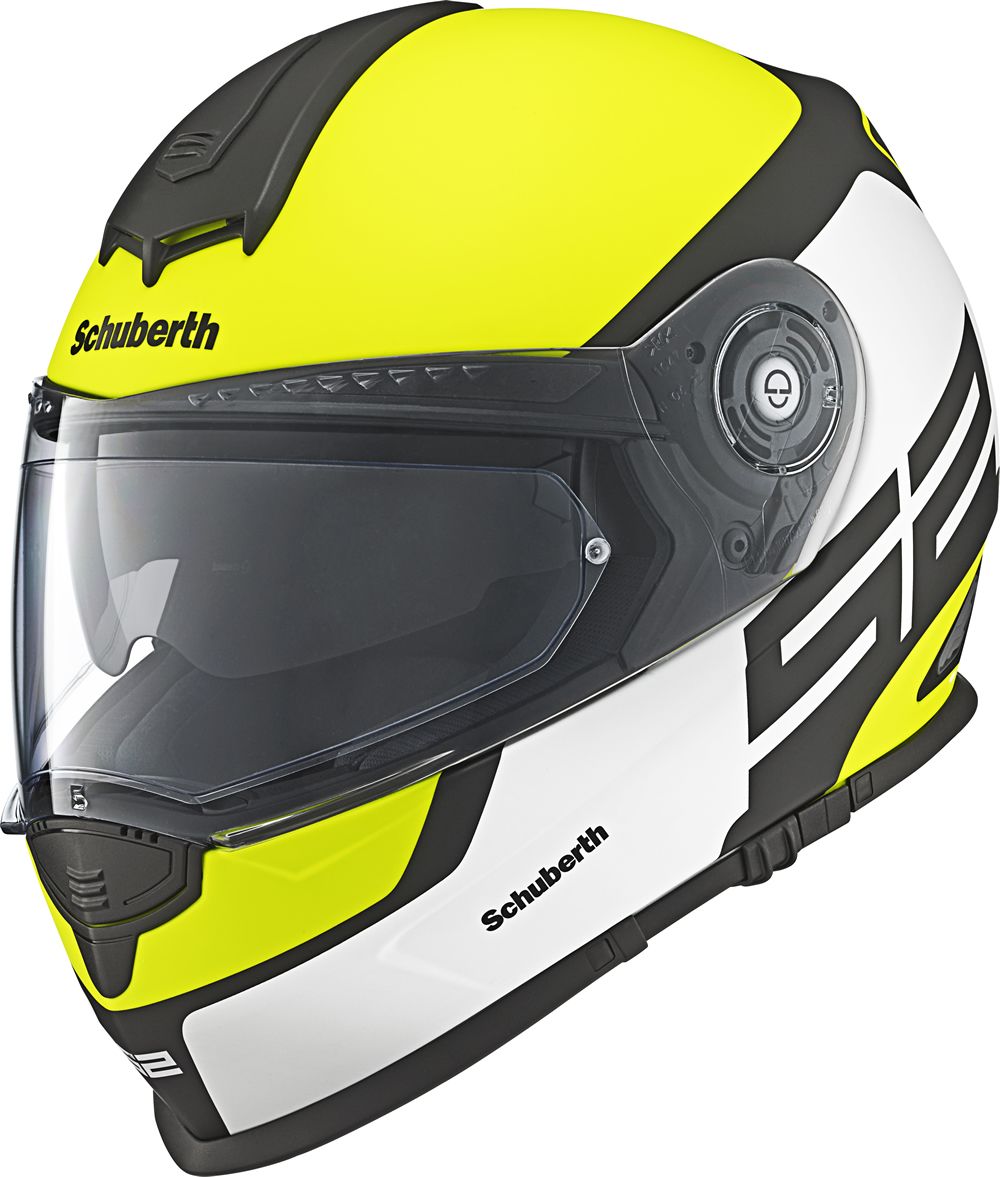 Schuberth S2 Sport Elite Yellow Helmet