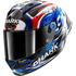 Shark Aeron-GP FIM Racing #1 Replica Zarco Signature Helmet - White/Black/Blue