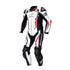 Spyke Assen Race 2.0 Leather Suit - White/Black/Fluo Red