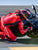 Alpinestars GP Plus V4 Sprint 1-Piece Leather Suit - Red Fluo Mid Red White