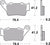 Brembo Rear Brake Pads for Royal Enfield Classic 500 (07BB02.SP) | 7aftermarket Dubai UAE