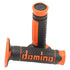Domino Diamonte Off-Road Grips - Black / Orange