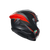 AGV K6 S Slashcut Helmet - Black/Grey/Red
