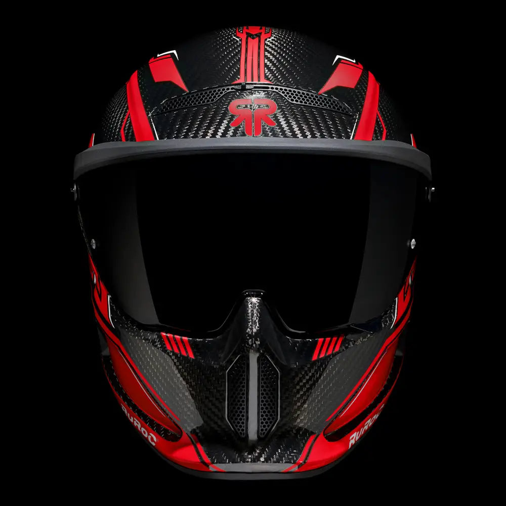Ruroc ATLAS 4.0 Track Inferno Red Helmet | 7aftermarket Dubai UAE