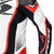 Spyke Aragon Race Leather Suit - White/Black/Red Fluo