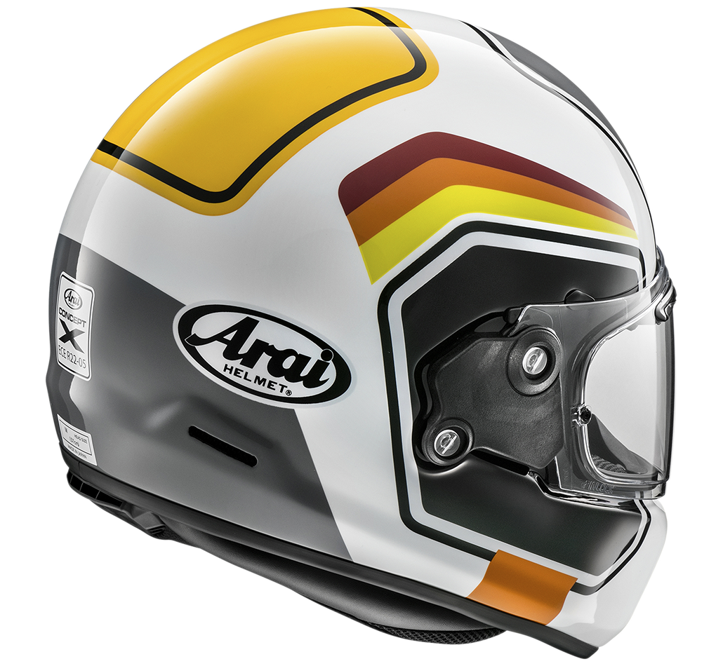 arai concept x helmet Arai Concept-X Number White Helmet